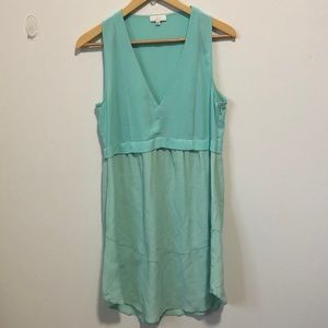 Wilfred turquoise Silk dress
